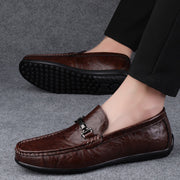 Uomo - Scarpe slip-on nere - Comfort e stile per ogni occasione - Calzature casual eleganti e versatili